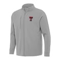 thumbnail image 1 of Men's Antigua Gray Texas Tech Red Raiders Regard Full-Zip Jacket, 1 of 1