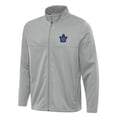 thumbnail image 1 of Men's Antigua Gray Toronto Maple Leafs Links 2 Full-Zip Golf Jacket, 1 of 1
