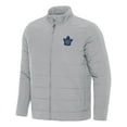 thumbnail image 1 of Men's Antigua Gray Toronto Maple Leafs Swelter Full-Zip Puffer Jacket, 1 of 1