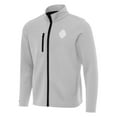 thumbnail image 1 of Men's Antigua Gray Vancouver Whitecaps FC White Logo Objection Full-Zip Jacket, 1 of 1