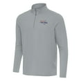 thumbnail image 1 of Men's Antigua Gray Washington Capitals Intent Quarter-Zip Top, 1 of 1