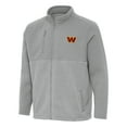 thumbnail image 1 of Men's Antigua Gray Washington Commanders Daily Fused Full-Zip Jacket, 1 of 1