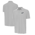 thumbnail image 1 of Men's Antigua Gray/White Philadelphia Eagles Twine Performance Polo, 1 of 3