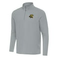 thumbnail image 1 of Men's Antigua Gray Wichita State Shockers Intent Quarter-Zip Top, 1 of 1