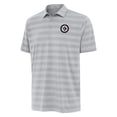 thumbnail image 1 of Men's Antigua  Gray Winnipeg Jets Big & Tall Tunnel Polo, 1 of 1