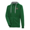 thumbnail image 1 of Men's Antigua Green WashU Victory Full-Zip Hoodie, 1 of 1