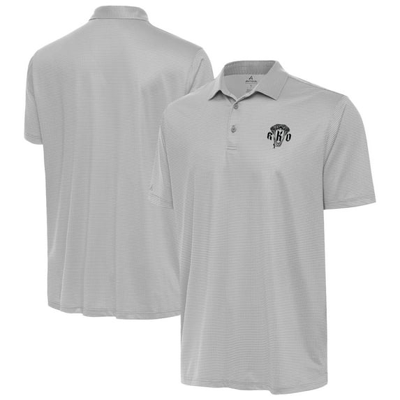Men's Antigua Grey Randy Orton Rings Polo
