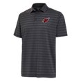 thumbnail image 1 of Men's Antigua  Heather Black Arizona Cardinals Urge Polo, 1 of 1