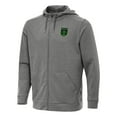 thumbnail image 1 of Men's Antigua Heather Black Austin FC Effortless Full-Zip Hoodie, 1 of 1