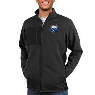 Men's Buffalo Sabres JH Design Navy Big & Tall All-Leather Jacket