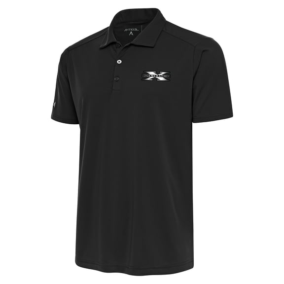 Men's Antigua  Heather Black D-Generation X Tribute Polo