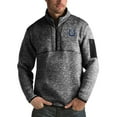 thumbnail image 1 of Men's Antigua Heather Black Indianapolis Colts Fortune Big & Tall Quarter-Zip Pullover Jacket, 1 of 1