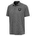 thumbnail image 1 of Men's Antigua  Heather Black Indianapolis Colts Par 3 Polo, 1 of 2