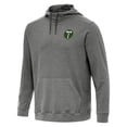 thumbnail image 1 of Men's Antigua Heather Black Portland Timbers Cloud Pullover Hoodie, 1 of 1