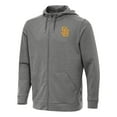 thumbnail image 1 of Men's Antigua Heather Black San Diego Padres Effortless Full-Zip Hooded Jacket, 1 of 1