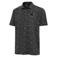 thumbnail image 1 of Men's Antigua  Heather Black San Jose Sharks Static Polo, 1 of 1