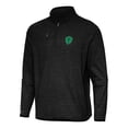 thumbnail image 1 of Men's Antigua Heather Black Seattle Sounders FC Certain Tri-Blend Quarter-Zip Jacket, 1 of 1