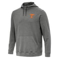 thumbnail image 1 of Men's Antigua Heather Black Tennessee Volunteers Cloud Pullover Hoodie, 1 of 1