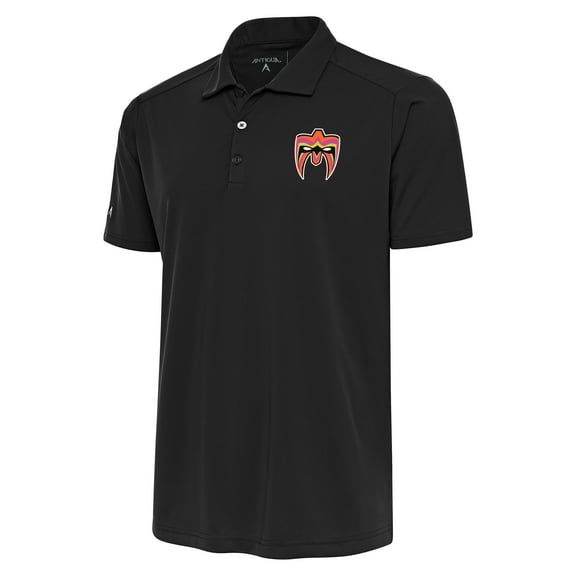 Men's Antigua  Heather Black The Ultimate Warrior Tribute Polo