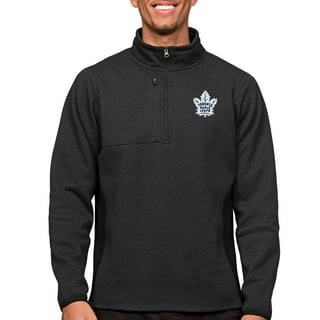 Toronto Maple Leafs Quarter Zip Knit Sweater Hockey Jersey Mens Adult Small