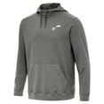 thumbnail image 1 of Men's Antigua Heather Black Utah Jazz Cloud Pullover Hoodie, 1 of 1