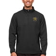 thumbnail image 1 of Men's Antigua Heather Black Wichita State Shockers Course Quarter-Zip Pullover Top, 1 of 1