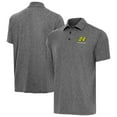 thumbnail image 1 of Men's Antigua Heather Black William Byron Par 3 Big & Tall Polo, 1 of 3
