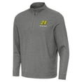 thumbnail image 1 of Men's-Antigua  Heather Black William Byron Subtle Quarter-Zip Pullover Top, 1 of 1