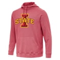 thumbnail image 1 of Men's Antigua Heather Cardinal Iowa State Cyclones Cloud Pullover Hoodie, 1 of 1