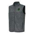 thumbnail image 1 of Men's Antigua Heather Charcoal Austin FC Fortune Full-Zip Vest, 1 of 1