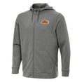 thumbnail image 1 of Men's Antigua Heather Charcoal Los Angeles Lakers Effortless Full-Zip Hoodie Jacket, 1 of 1