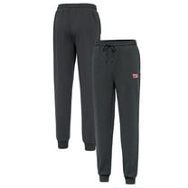 Men's Antigua Heather Charcoal New York Giants Idol Jogger Pants