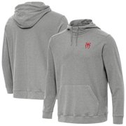 Mens Antigua Heather Charcoal Roman Reigns Cloud Hoodie