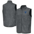 thumbnail image 1 of Men's Antigua Heather Charcoal Villanova Wildcats Fortune Full-Zip Vest, 1 of 3