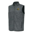 thumbnail image 1 of Men's Antigua Heather Charcoal Wichita State Shockers Fortune Full-Zip Vest, 1 of 1