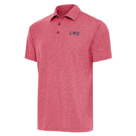 Men's Antigua Heather Crimson Loyola Marymount Lions Par 3 Polo