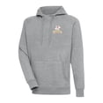thumbnail image 1 of Men's Antigua  Heather Gray Albuquerque Isotopes Victory Pullover Hoodie, 1 of 1