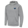 thumbnail image 1 of Men's Antigua Heather Gray Buffalo Sabres Big & Tall Victory Pullover Hoodie, 1 of 1