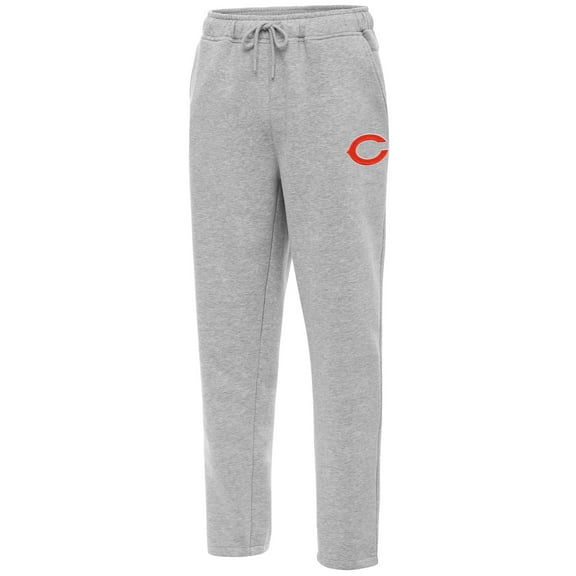 Men's Antigua  Heather Gray Chicago Bears Victory Sweatpants