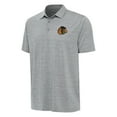 thumbnail image 1 of Men's Antigua  Heather Gray Chicago Blackhawks Layout Polo, 1 of 1