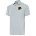 thumbnail image 1 of Men's Antigua  Heather Gray Chicago Blackhawks Par Polo, 1 of 1