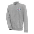 thumbnail image 1 of Men's Antigua Heather Gray Chicago Fire Victory Full-Zip Jacket, 1 of 1