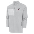thumbnail image 1 of Men's Antigua  Heather Gray Cincinnati Bearcats Course Full-Zip Jacket, 1 of 1