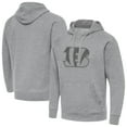 thumbnail image 1 of Men's Antigua  Heather Gray Cincinnati Bengals Victory Hoodie, 1 of 3