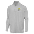 thumbnail image 1 of Men's Antigua  Heather Gray Denny Hamlin Hunk Quarter-Zip Top, 1 of 1