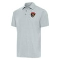 thumbnail image 1 of Men's Antigua  Heather Gray Florida Panthers Big & Tall Par 3 Polo, 1 of 1