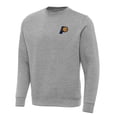 thumbnail image 1 of Men's Antigua Heather Gray Indiana Pacers Big & Tall Victory Crew Neck Pullover Sweatshirt, 1 of 1