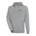 thumbnail image 1 of Men's Antigua  Heather Gray Inland Empire 66ers Victory Pullover Hoodie, 1 of 1