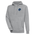 thumbnail image 1 of Men's Antigua  Heather Gray Iowa Wolves Victory Pullover Hoodie, 1 of 1