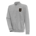 thumbnail image 1 of Men's Antigua Heather Gray LAFC Victory Full-Zip Jacket, 1 of 1